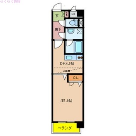 Kurise諏訪の物件間取画像